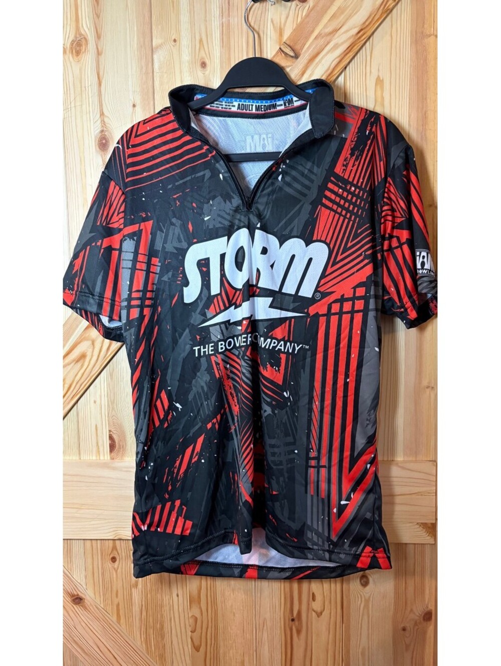 Storm The Bowler's Company IAM Bowling Adult Medium Short Sleeve Jersey